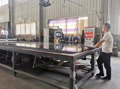 甘肃北方节能玻璃科技公司 开足马力忙生产，全力以赴促增收，深耕玻璃产品深加工